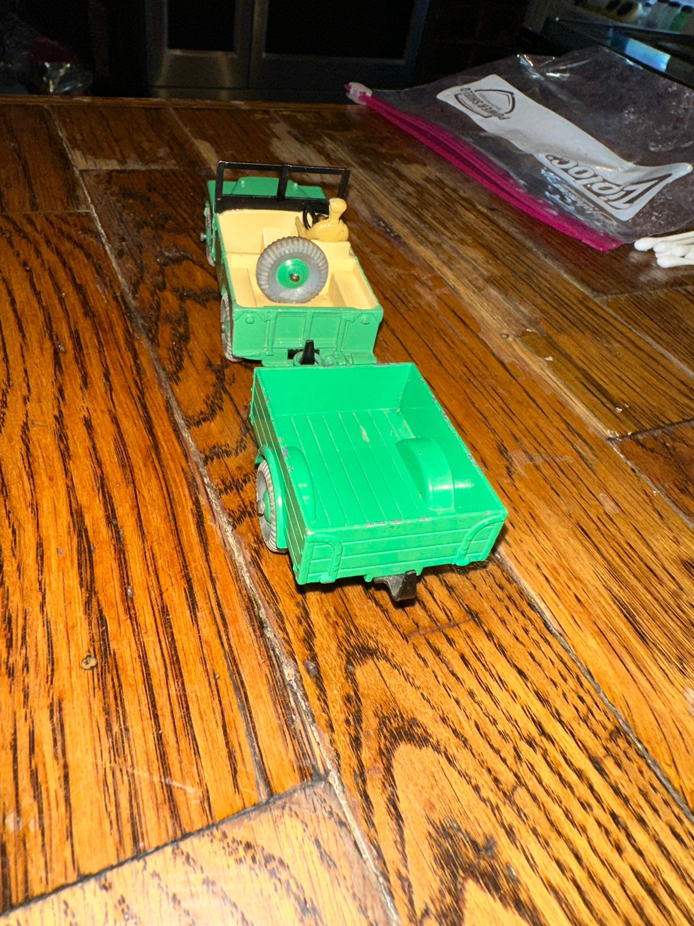 Remorque Land Rover Dinky Toys Réf 341 - Édition Rare Afrique Du Sud - Années 60
