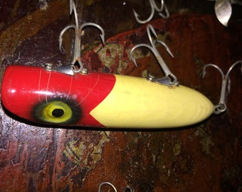 Set of 6 Antique/vintage Fishing Lures, Tackle, Gear