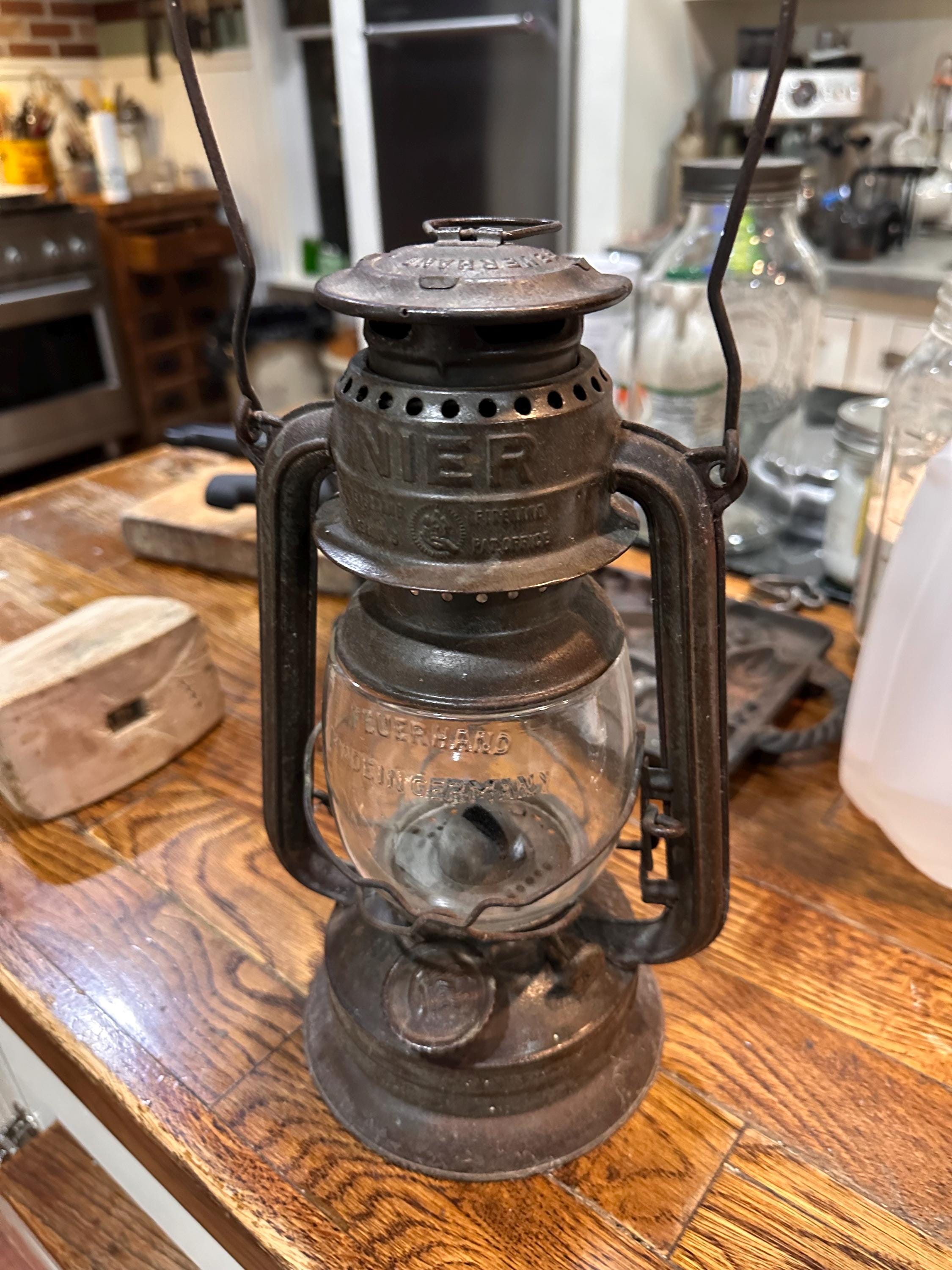 NIER Lantern Nr.270 Feuerhand Firehand Made in Germany Kerosene