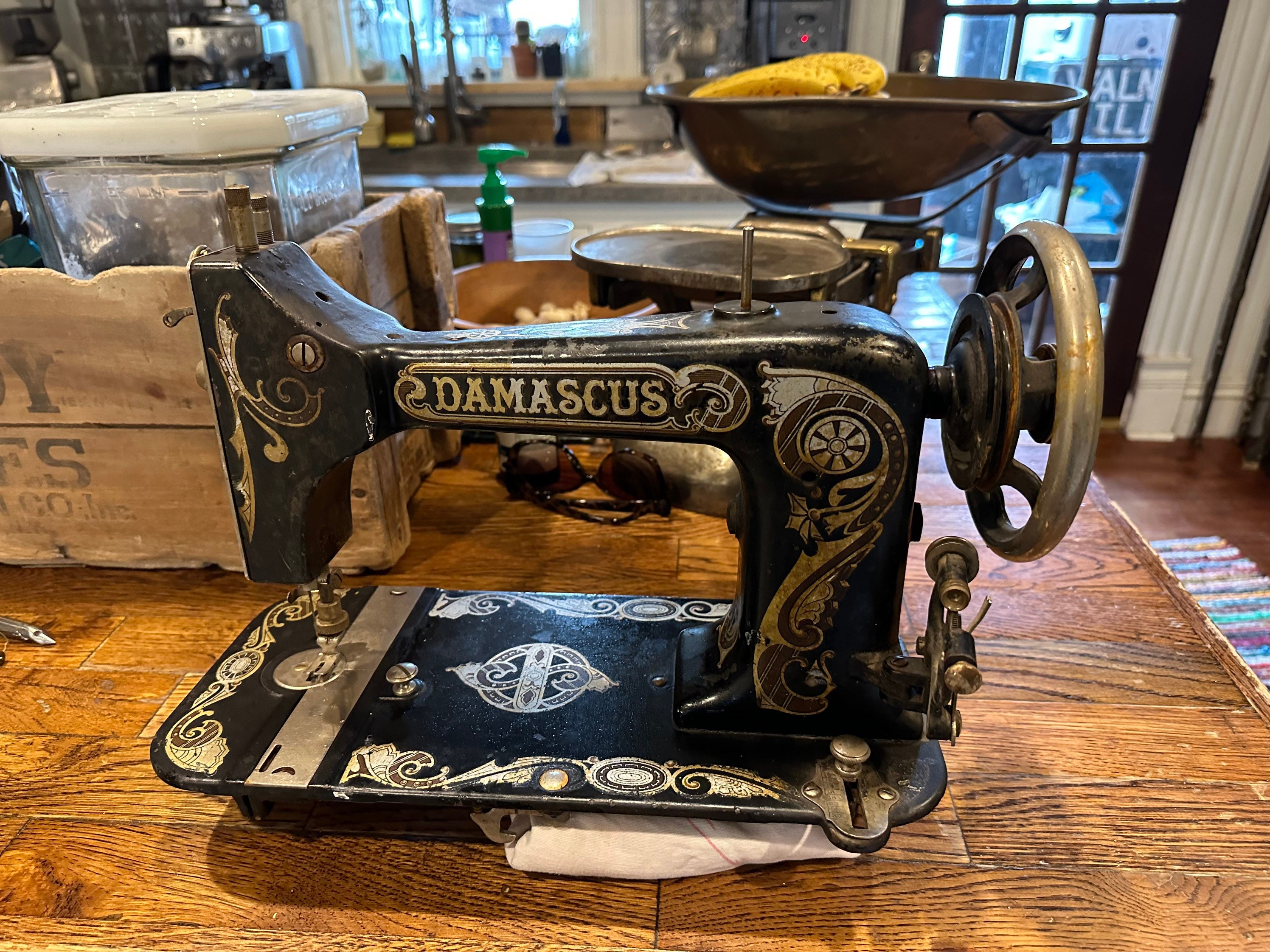 Sold At Auction Antique Climax Sewing Machine And Table, 48 OFF