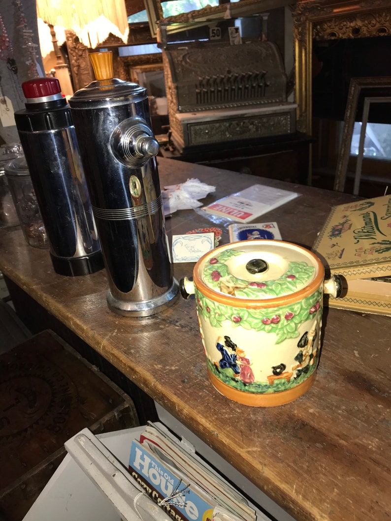 Vintage/Antique 1940s Made in Japan Ice Bucket Approx VTG Etsy