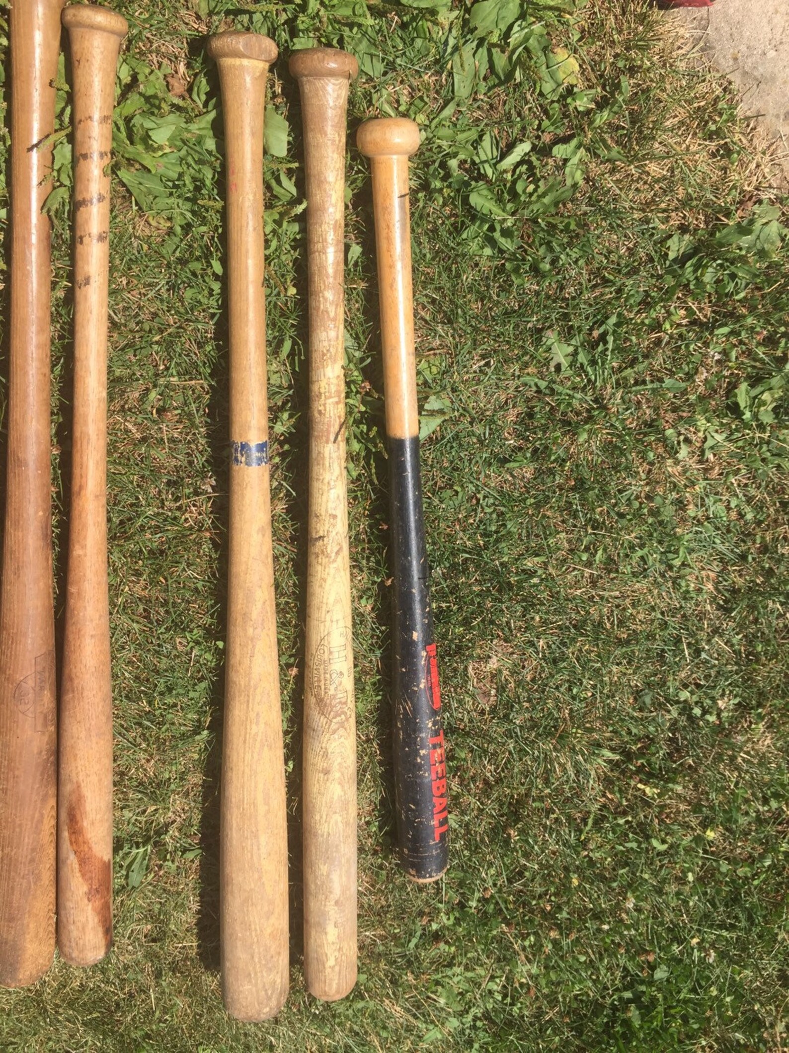 Set of 3 Vintage Baseball Bats Great for Kids Room Project or Etsy