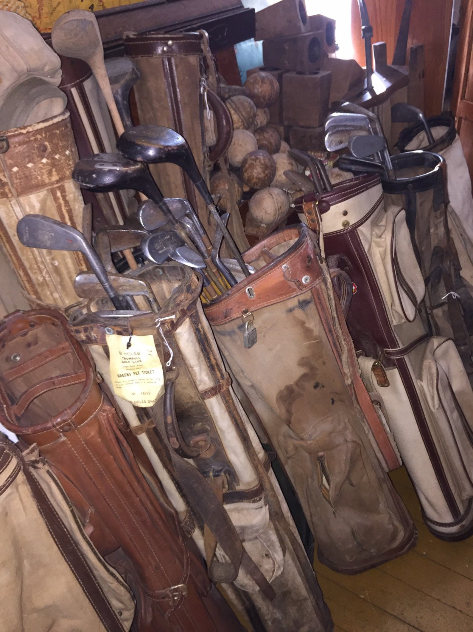Vintage Golf Club Bag From 1940s Etsy