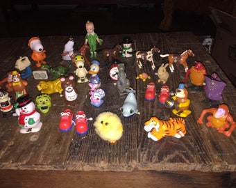 Vintage Wind Up Toys (Lot of 34) Some Work Some Dont, sold as is, no returns on this lot