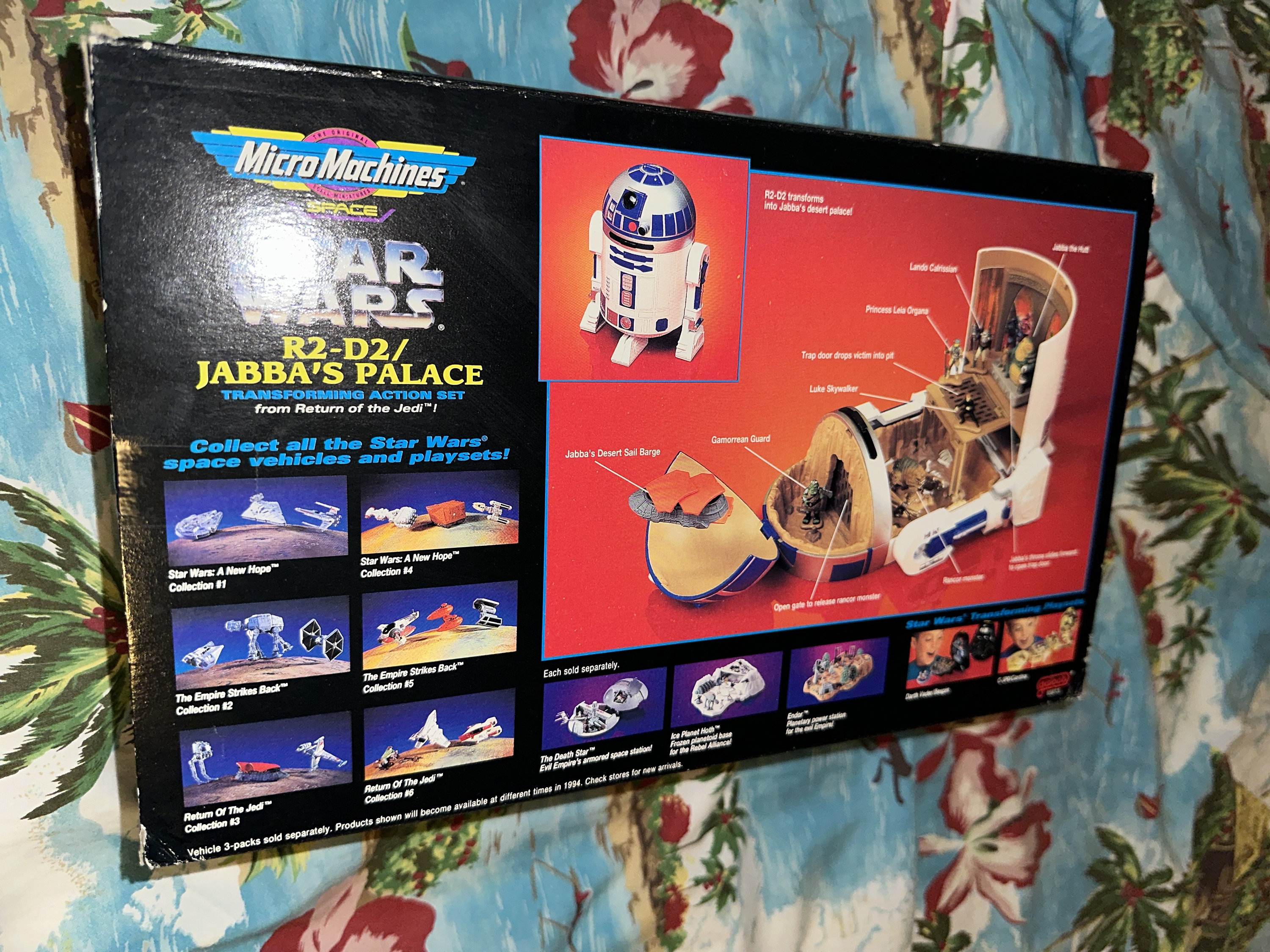 1994 Galoob Star Wars Micro Machines R2-D2 Jabba's Palace NIB - Etsy