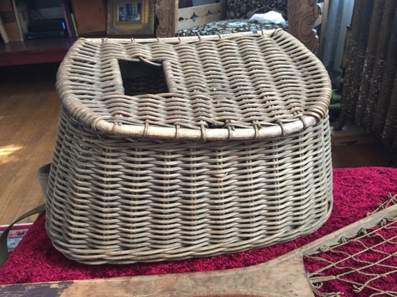 Kreel Fishing Basket, Great for Decoration or Actual Use, Measures Approx  14 Wide, 8 Deep, 9 High, Kreel Basket Only Net is Separate -  Finland