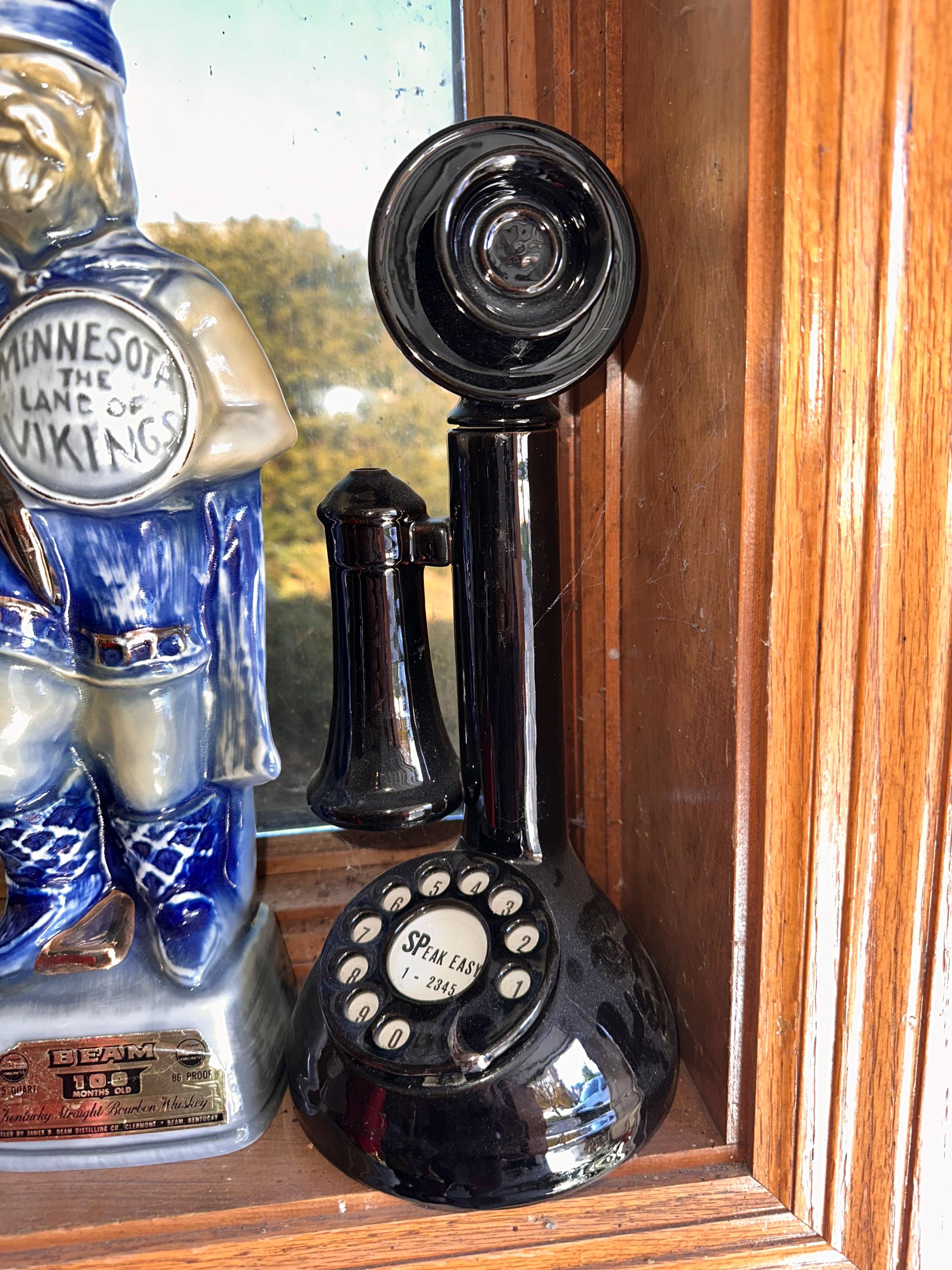 Jim Beam Telephone Decanter - Etsy