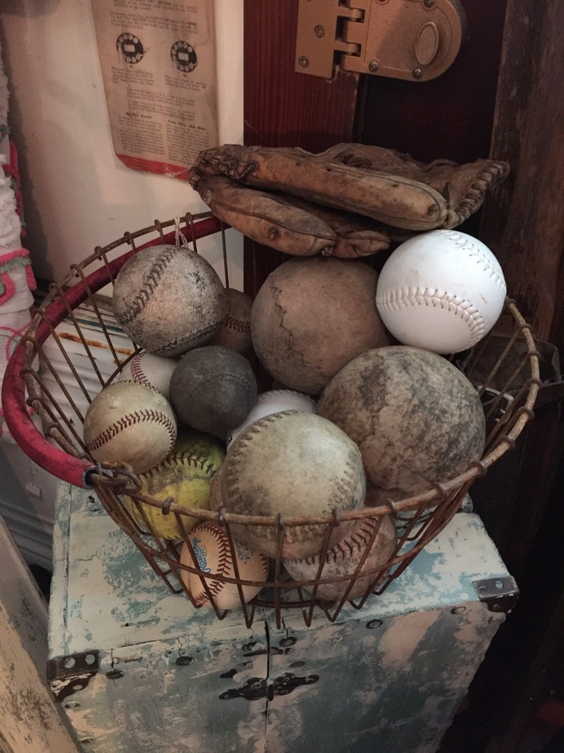 Vintage Leather Softball/baseball Listing is for One Only Etsy