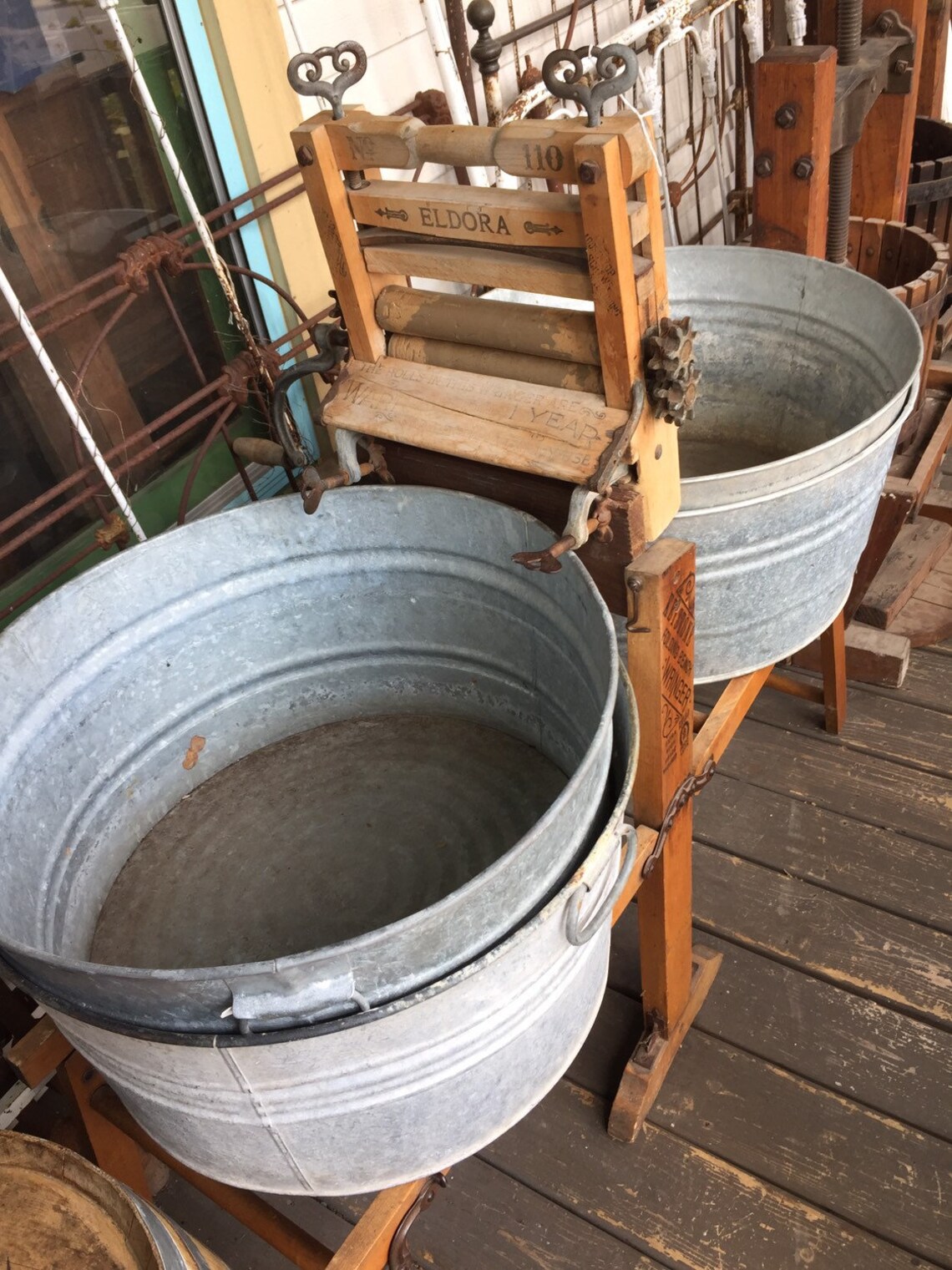 Wash Tub for Wringer Wash Stand use for garden laundry room Etsy