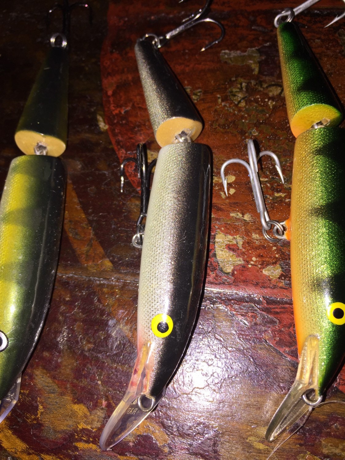 Fishing Lure collectibles 洋書 アンティーク ルアー Set of 6 Antique/vintage Fishing Lures, Tackle, Gear