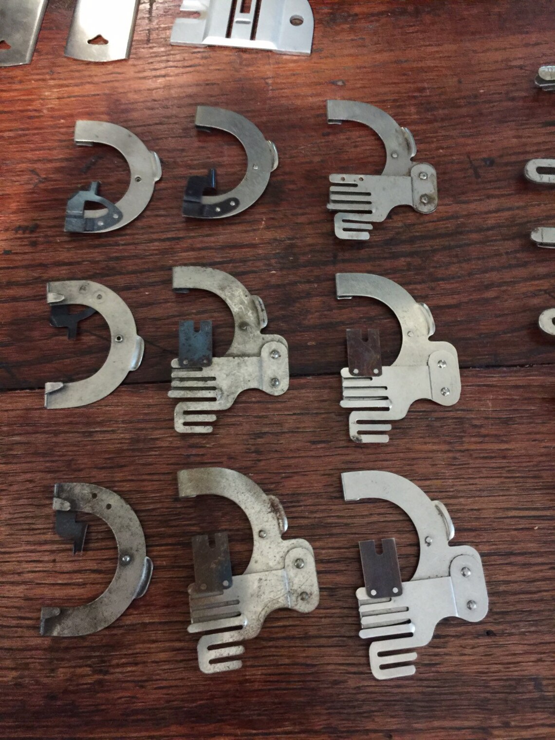 Vintage Treadle Sewing Machine Accessory Kit Parts sold Etsy