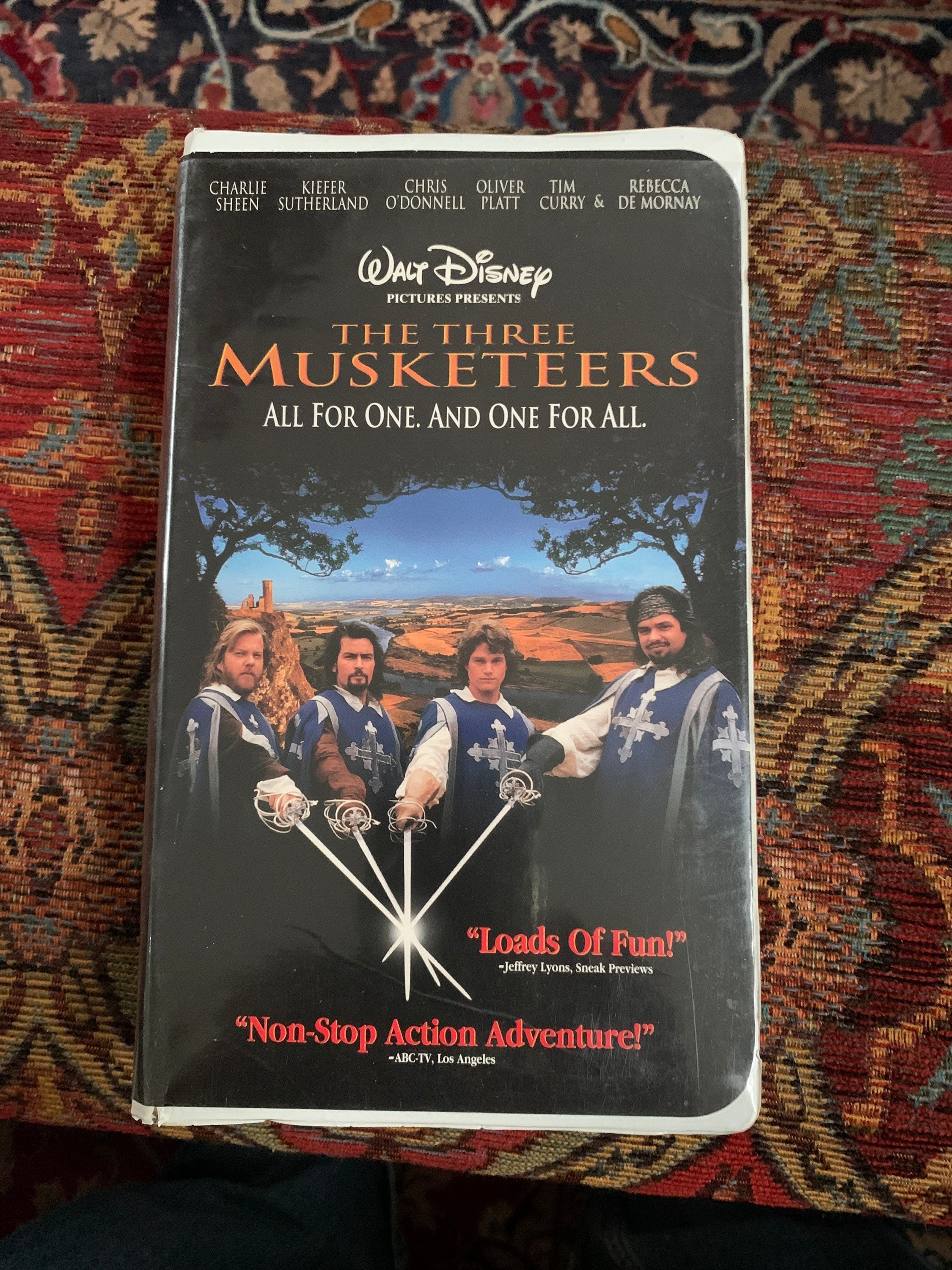 The Three Musketeers, VHS Tape, Walt Disney Collection - Etsy