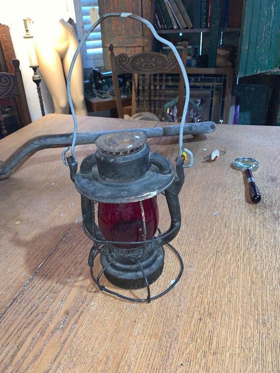 Vintage Dietz Vesta New York Central Station RR Lantern Original