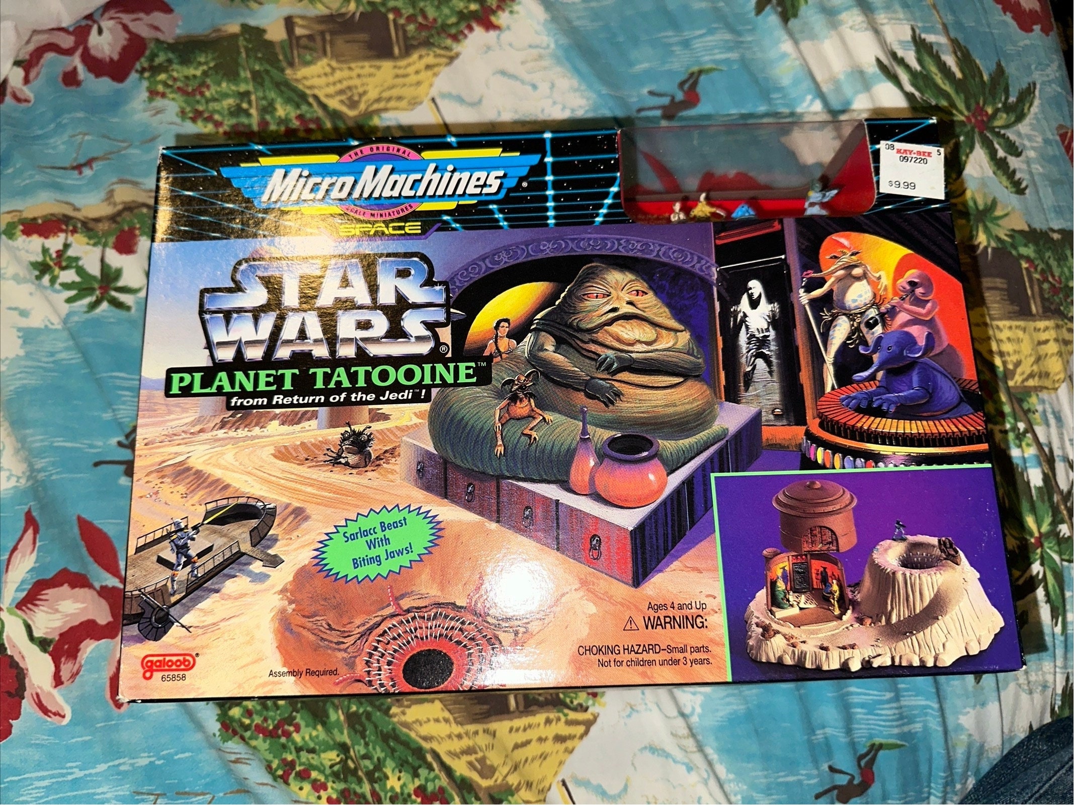 1994 Star Wars Micro Machines Planet Tatooine Return of the Jedi