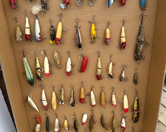 Antique/Vintage Wooden Fishing Lure, Tackle, Gear, Freshwater, Saltwater, Fishing, Bait, listing is for one Lure only