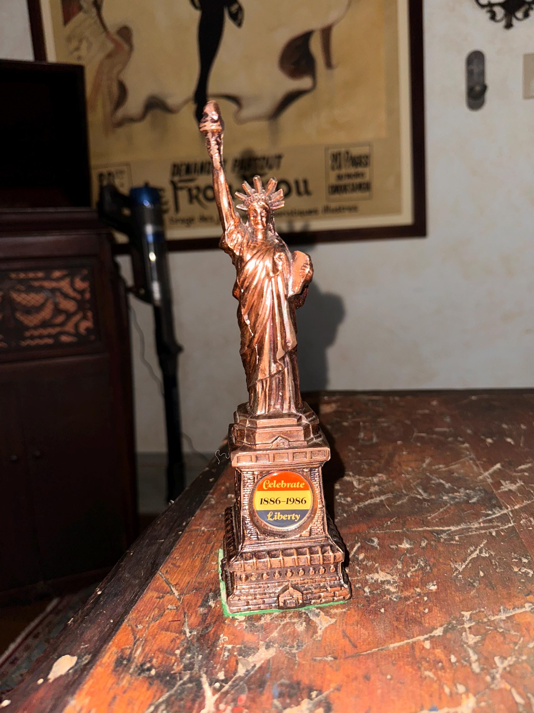 Antique Statue of Liberty - Etsy