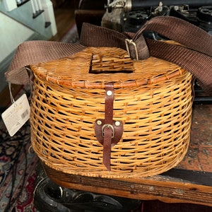 Antique Bait Basket 