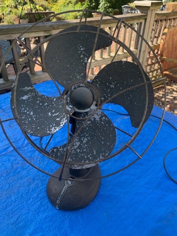 希少　アメリカ製　ARCTIC AIRE アンティーク　ヴィンテージ 扇風機 Antique Circa 1940 Arctic Aire Oscillating Model 1295, 12