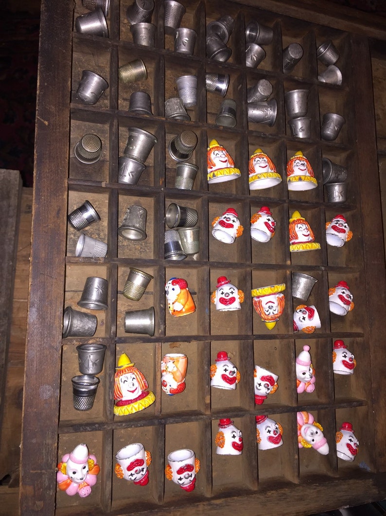 Antique and Vintage Thimbles Listing is for One Thimble Only Etsy