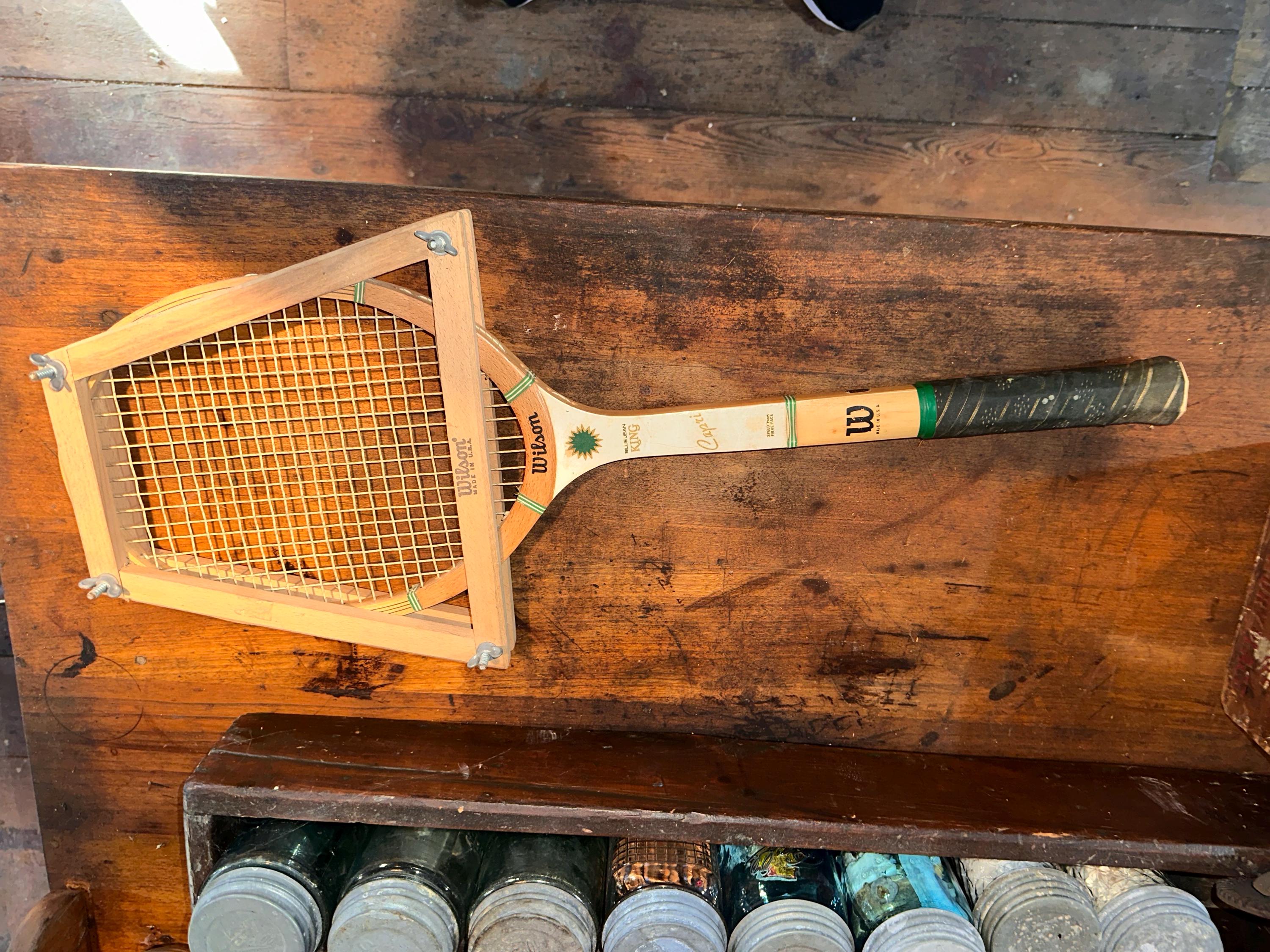Vtg Wilson Capri BILLIE JEAN KING Speed Flex Tennis Racquet
