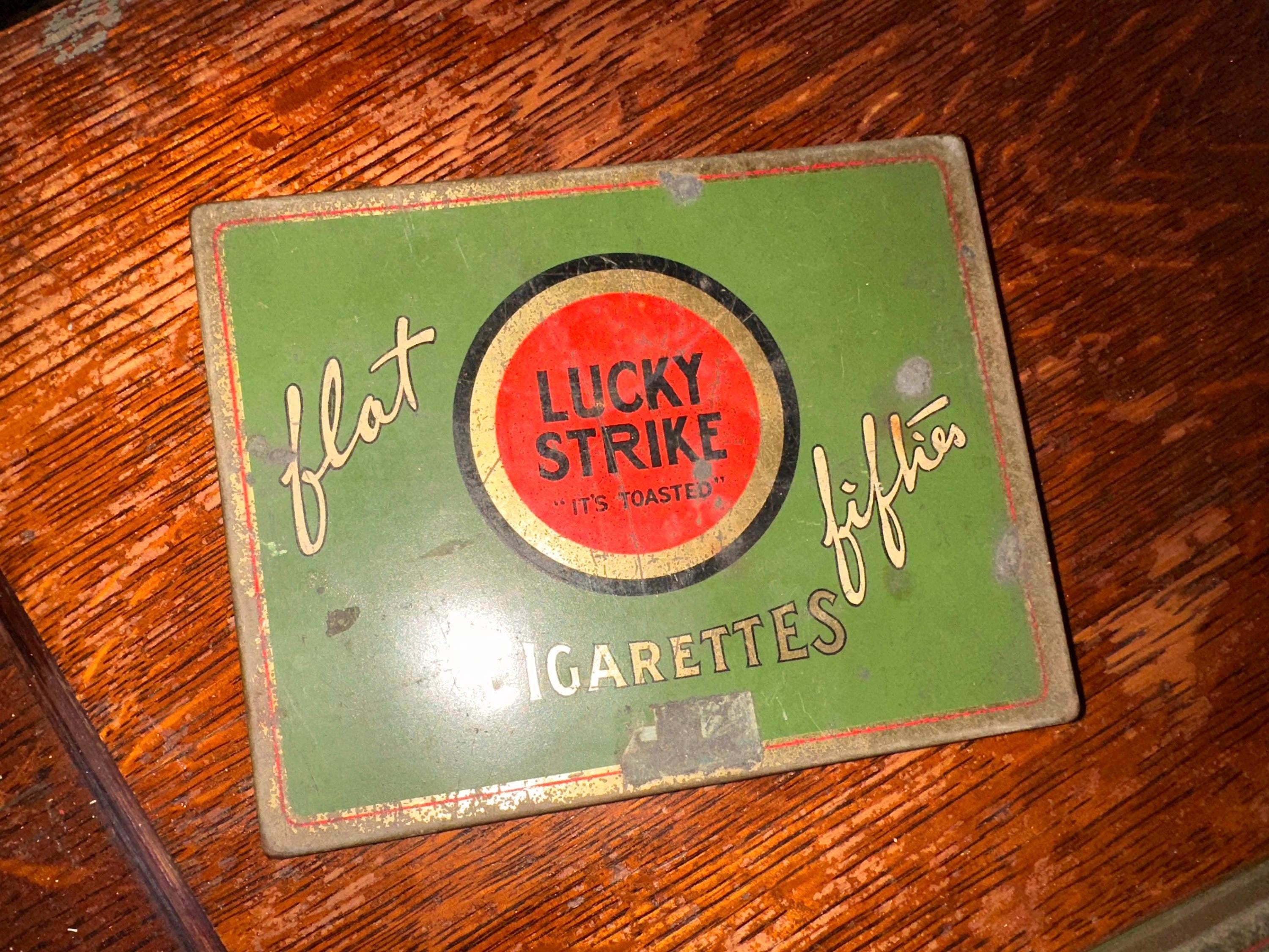 Vintage Ashtray Lucky Strike - Etsy