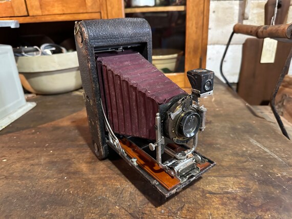 Eastman Kodak TB 2550100 Antique Folding Ball Bearing Camera