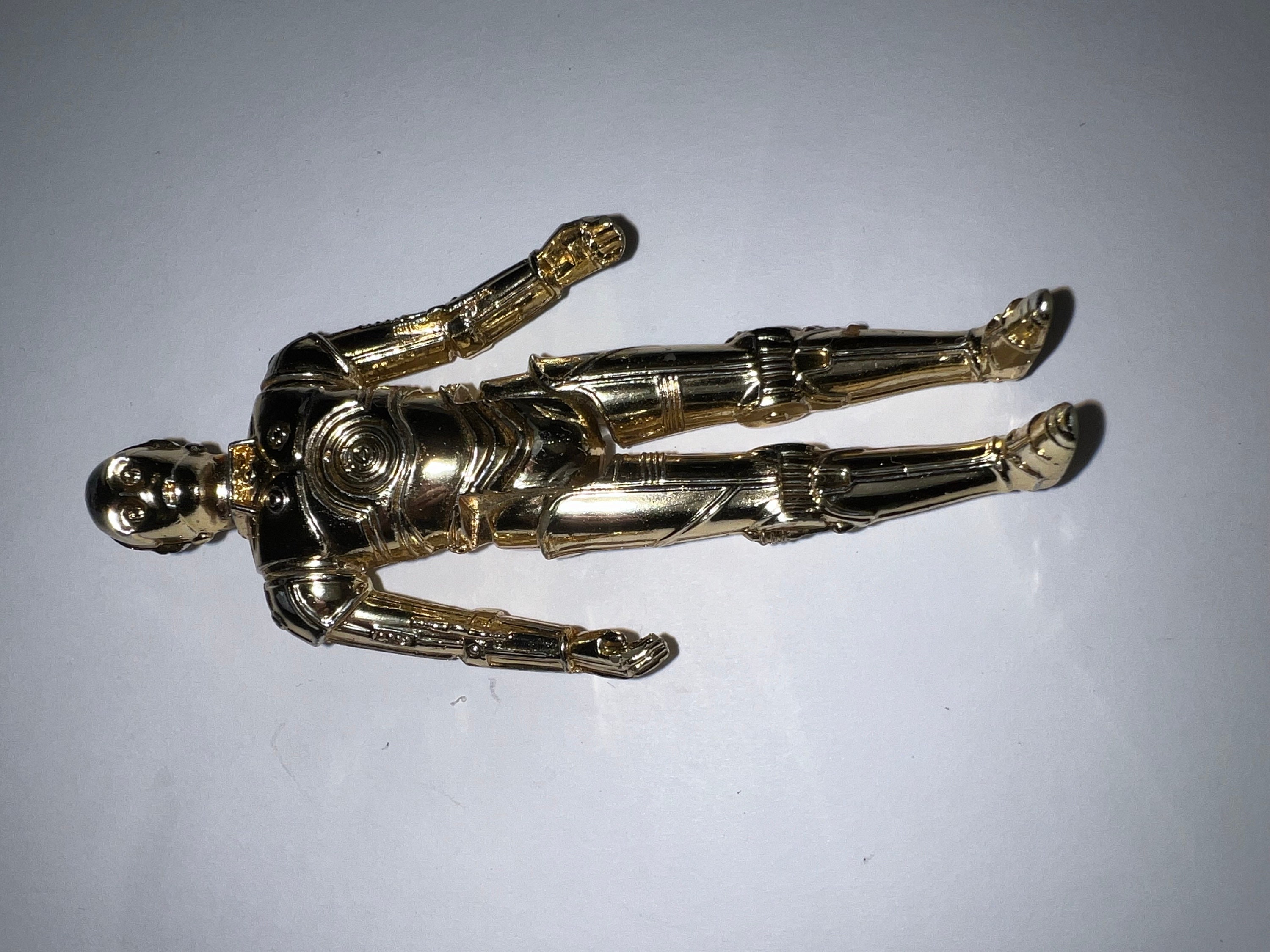 Vintage 1977 Star Wars Kenner GMFGI HK C-3PO Droid 3.75