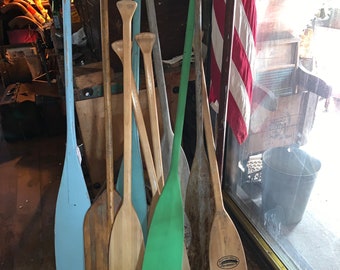 Vintage Canoe Paddle, Listing is for only one, Approx 41” to 65” long