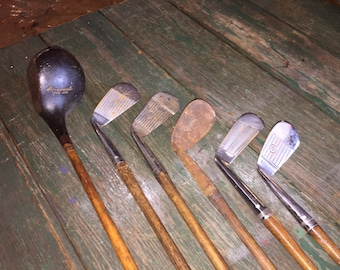 Custom 6 Club Set, driver, putter and 4 irons, clubs provided will be different, ones shown are example only