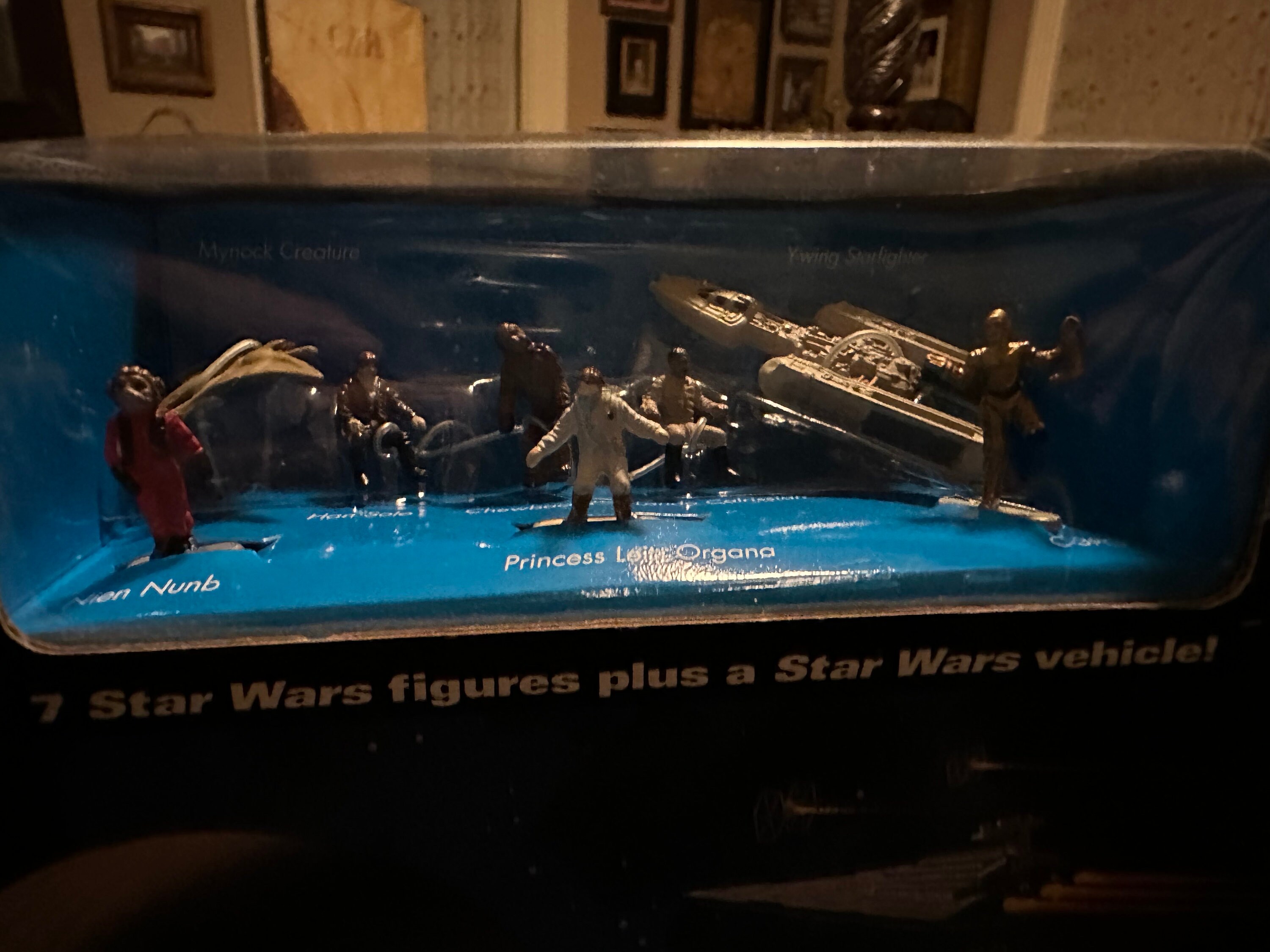 Micro Machines Star Wars - Le Faucon Millenium Avec Personnages - Galoob 1995 (occasion)