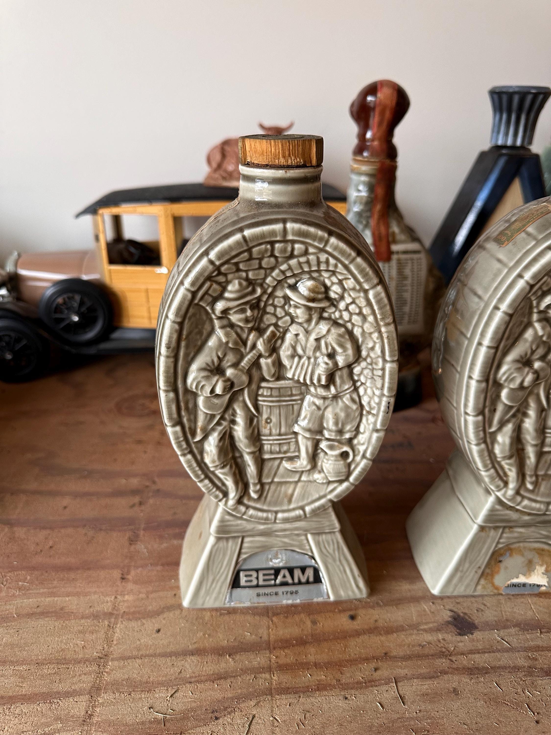 1968年製JIM BEAM 象の陶器ビンテージボトル Vintage-1968 Illinois
