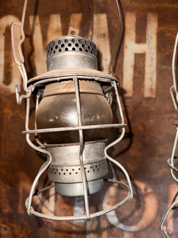 【激レア】1921〜1923年製ADLAKE KERO333レイルロードランタン Antique Railroad Adlake Kero 434 Hand Lantern Train Lamp, Canada