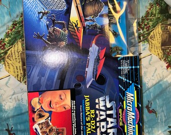 1994 Galoob Star Wars Micro Machines R2-D2 Jabba's Palace NIB - Etsy
