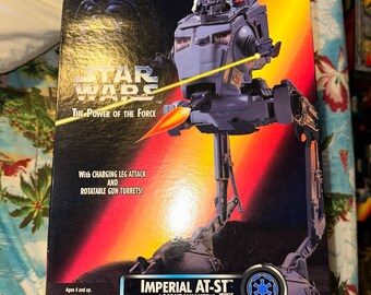 Kenner 1995 Star Wars the Power of the Force Imperial AT-ST Scout