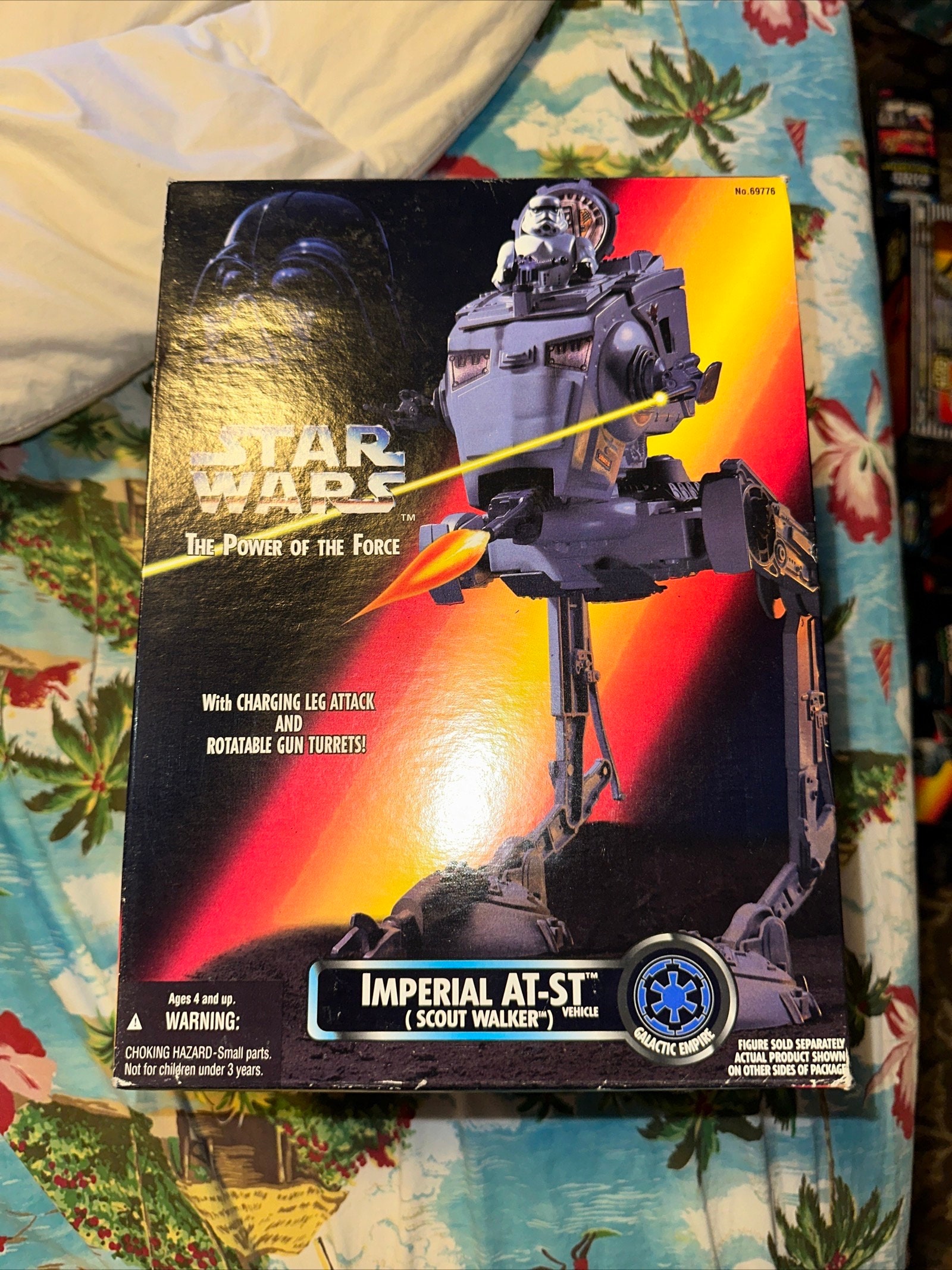 Kenner 1995 Star Wars the Power of the Force Imperial AT-ST Scout