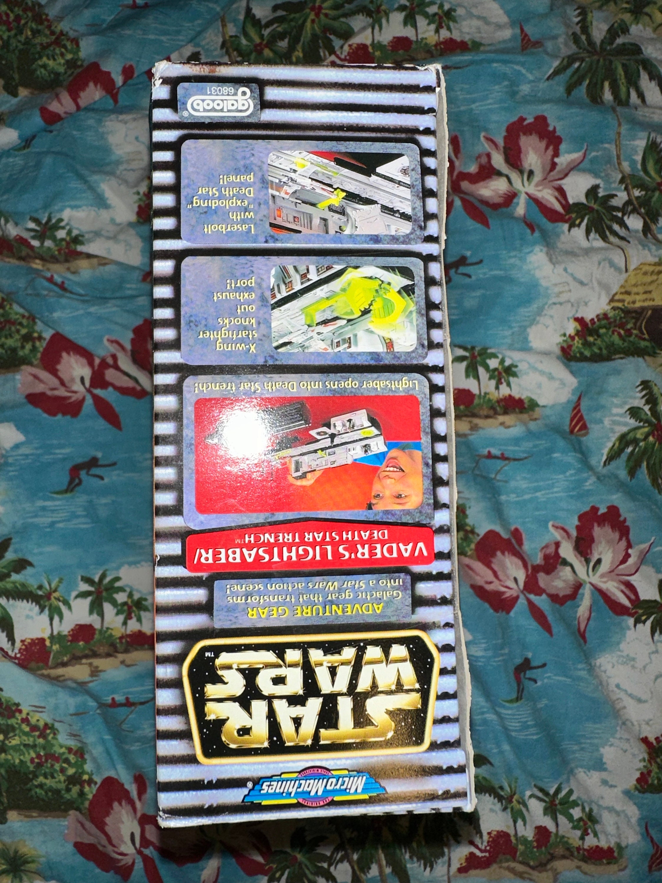 Star Wars Micro Machines Darth Vader's Lightsaber Death Star