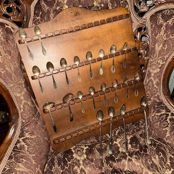 Souvenir Spoon Rack Etsy