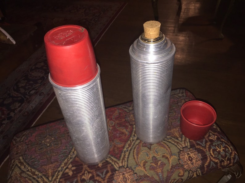 Vintage Thermos Model 2434 Hot or Cold Thermos Cooler Etsy