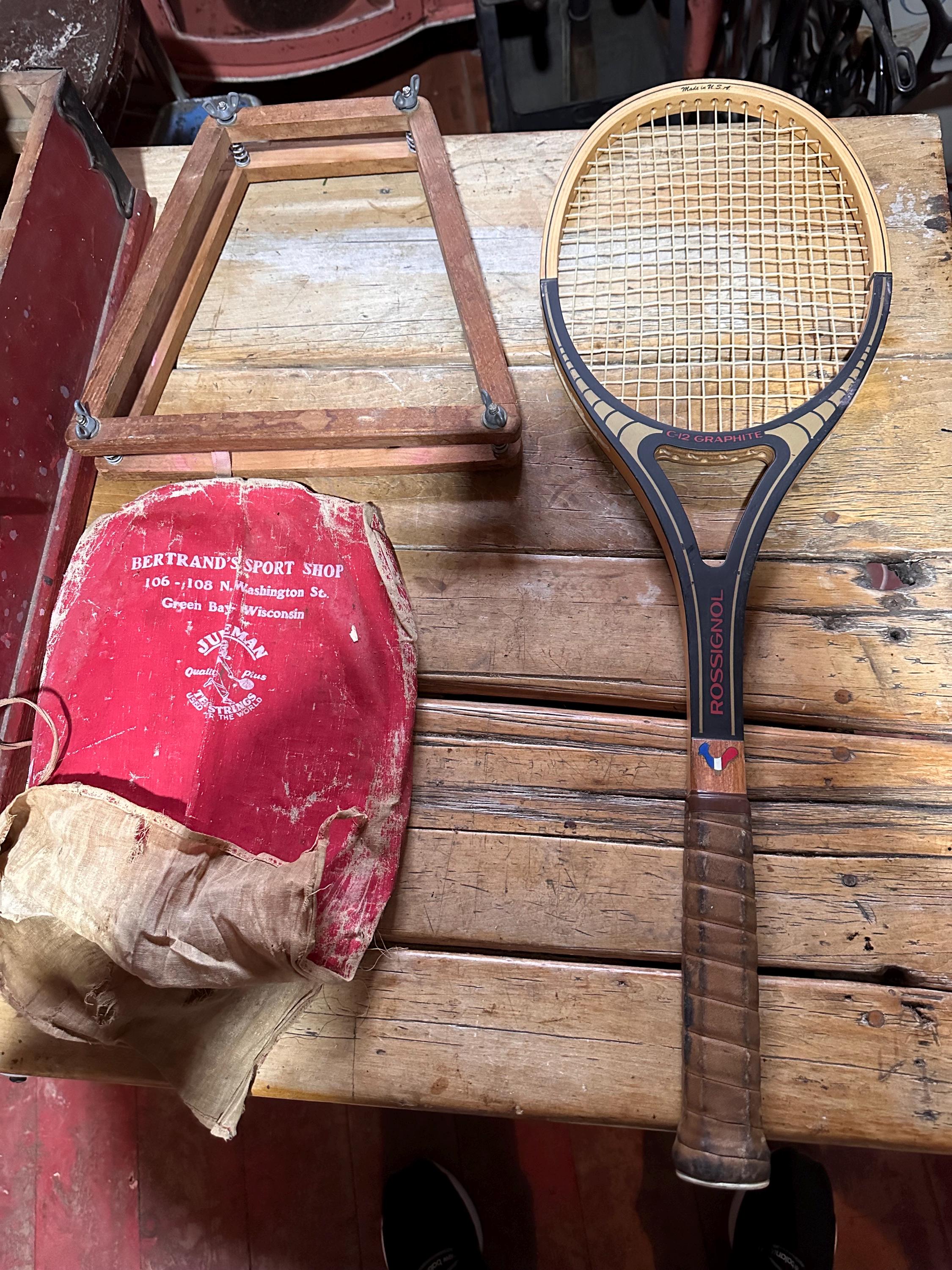 RARE! Rossignol FT5.60 V.A.S. CPP Tennis Racket Made In France Grip 4 5/8 READ