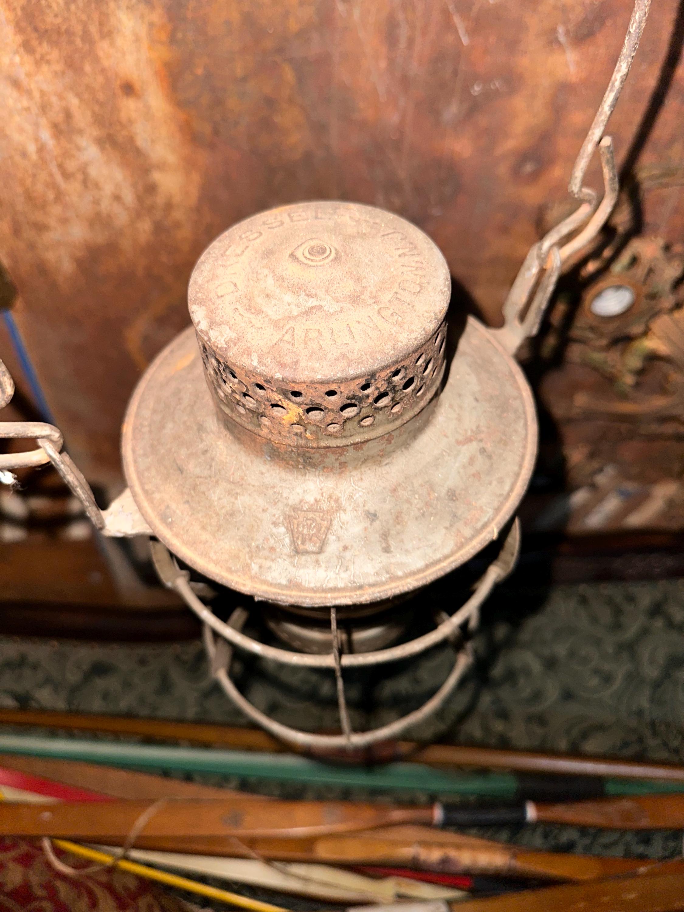 Antique Dressel Arlington NJ Railroad Lantern - Etsy