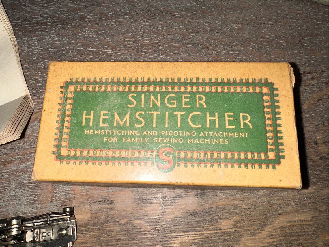 Singer Hemstitcher, Hemstitching and Picoting Attachment for Singer ...