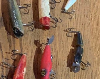 Antique/vintage Fishing Lure, Tackle, Gear, Freshwater