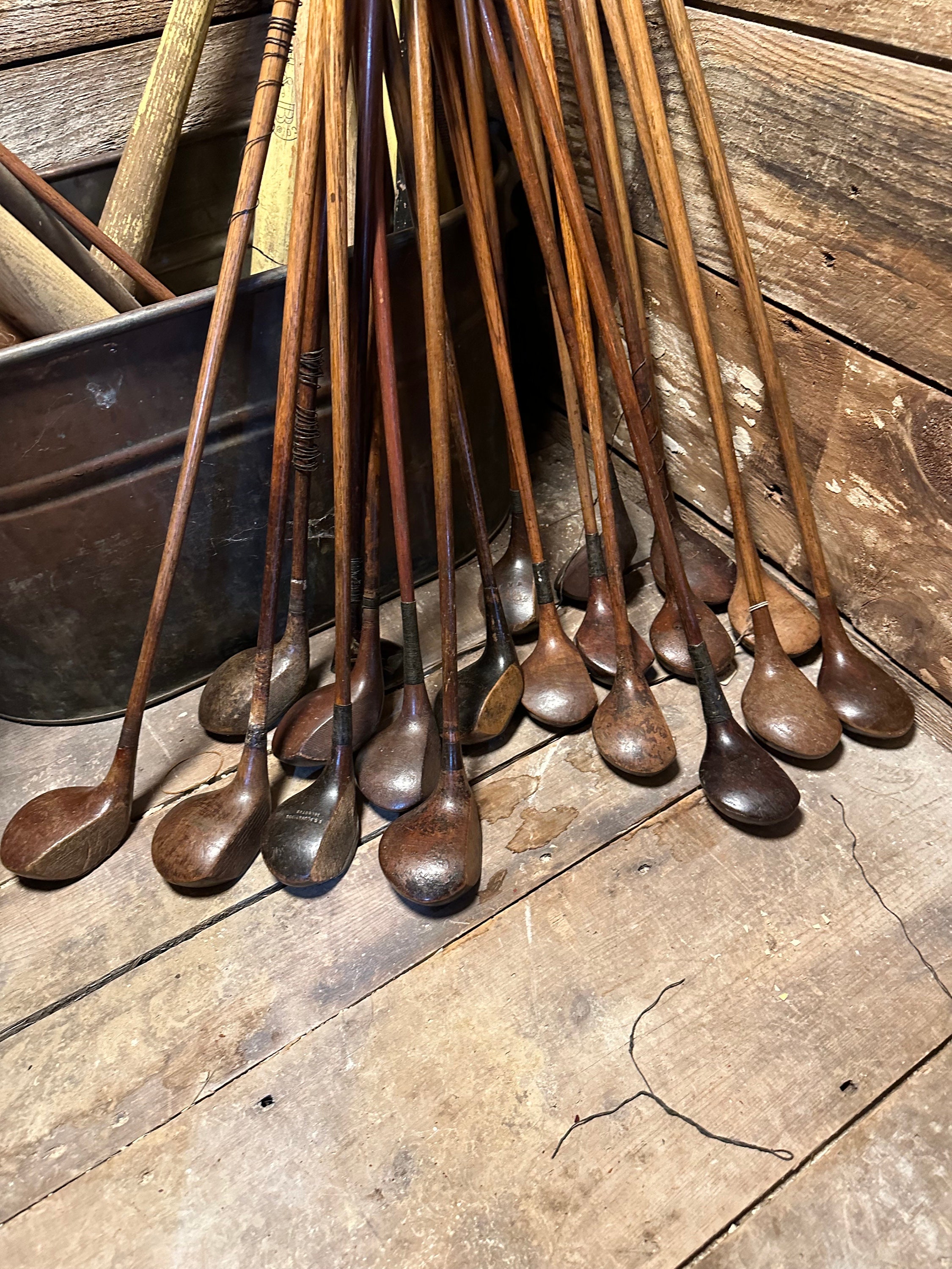 アンティーク ゴルフクラブ GIBSON SUPERSTAR 木製シャフト Amazon.co