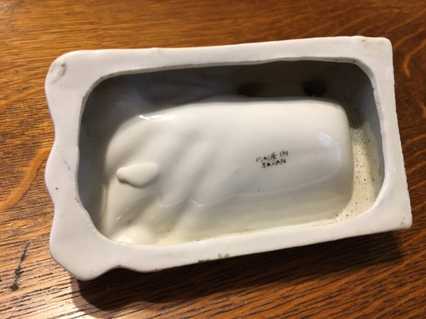 Vintage Made in Japan Ashtray Soap Dish Circa 1930s 1940s Etsy