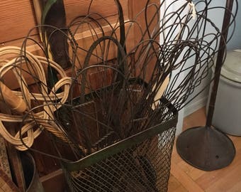 Primitive Rug Beaters, Wire Styles, Many Different Ones To Choose From, listing is for only one