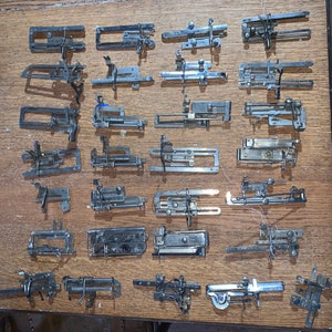Vintage Treadle Sewing Machine Accessory Kit Parts, Sold Individually