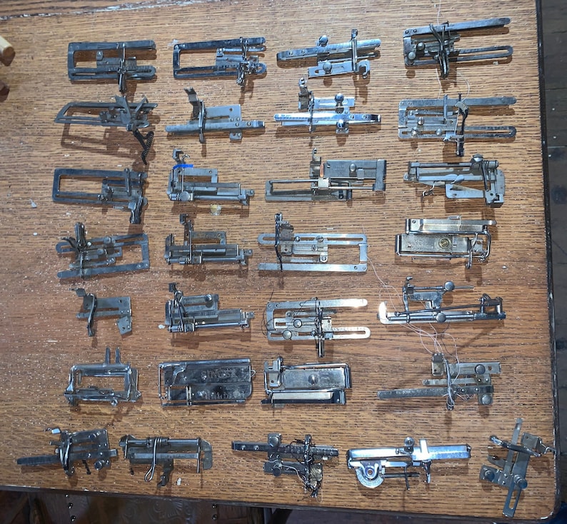 Vintage Treadle Sewing Machine Accessory Kit Parts, sold individually, Small parts 9.98 ea. large parts 19.98 ea. order qty 2 of small image 3