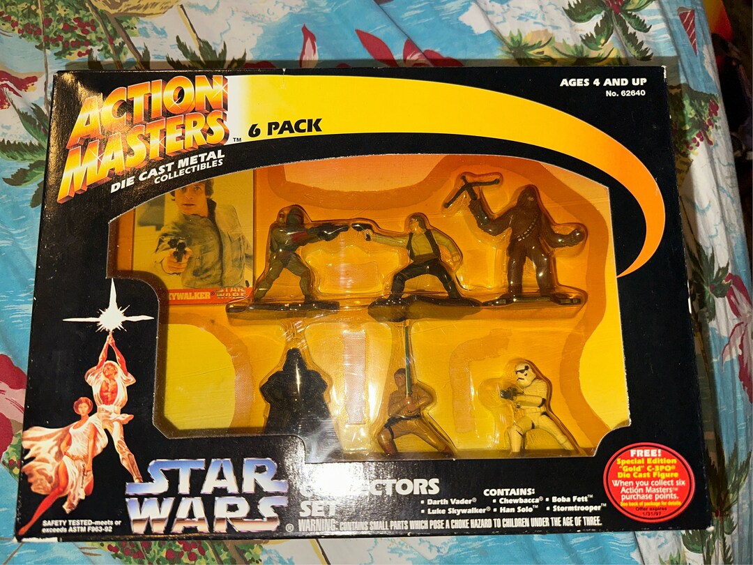 Star Wars 1994 6pack Action Masters Diecast Kenner New Unopened