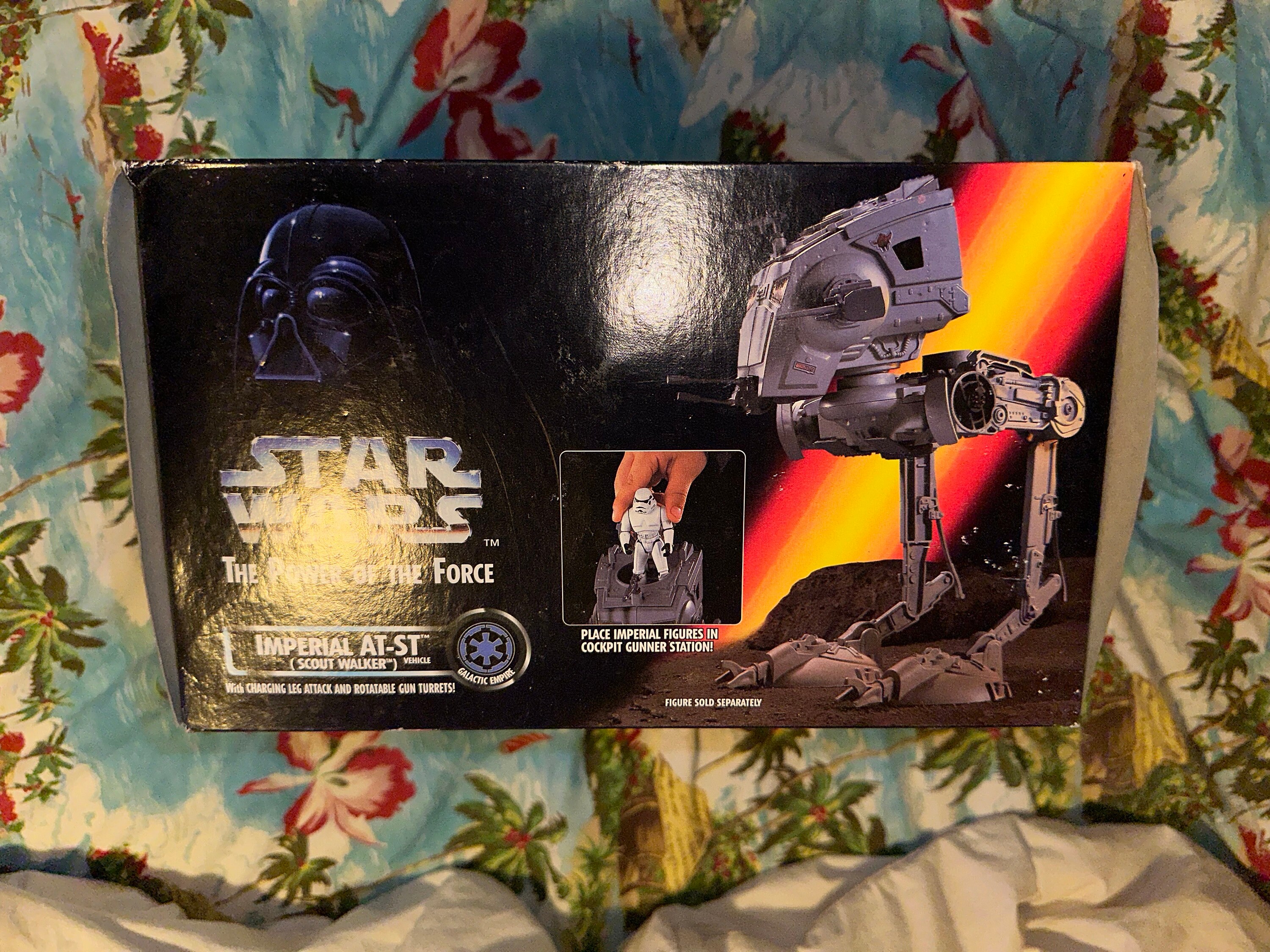 Kenner 1995 Star Wars the Power of the Force Imperial AT-ST Scout