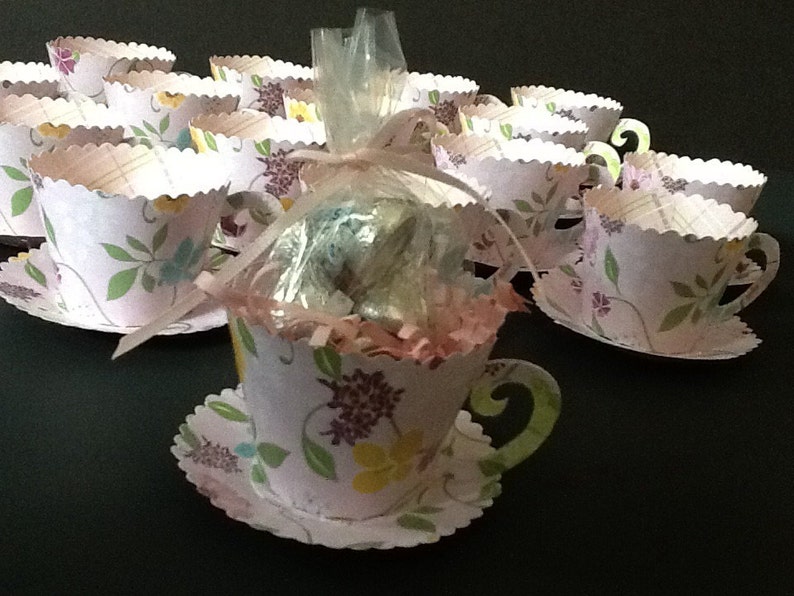 Tea Cup Favors Etsy